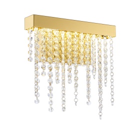 Bano French Gold Crystal Wall Lights Diyas Flush Crystal Wall Lights Bano French Gold Crystal Wall Lights Diyas Flush Crystal Wall Lights